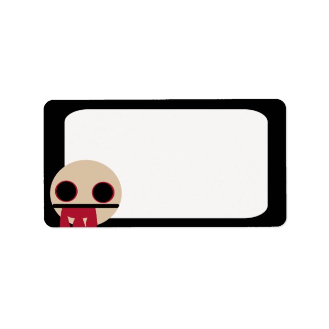 Bloody Zombie Label (Front)