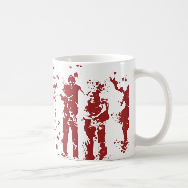 Bloody Zombies Coffee Mug (Right)
