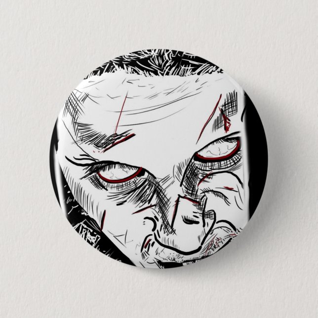 BloodyMary 6 Cm Round Badge (Front)