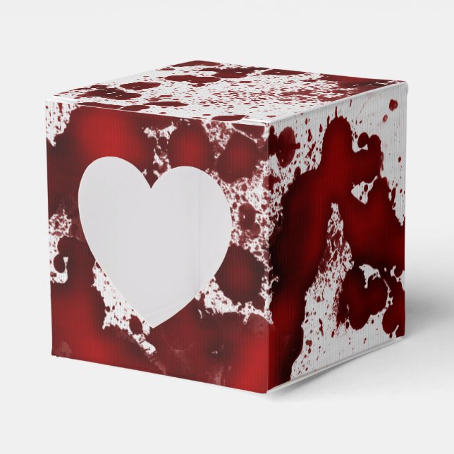 BloodyWhiteFabric60 Favour Box (Front Side)