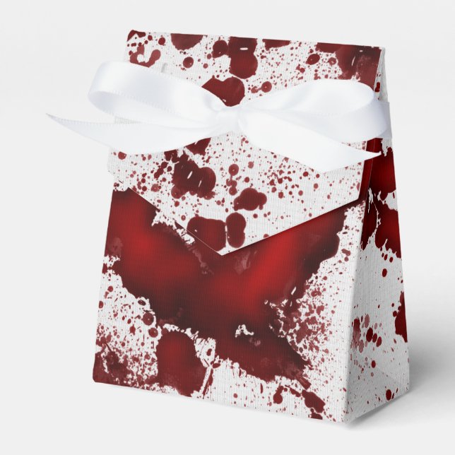 BloodyWhiteFabric60 Favour Box (Front Side)