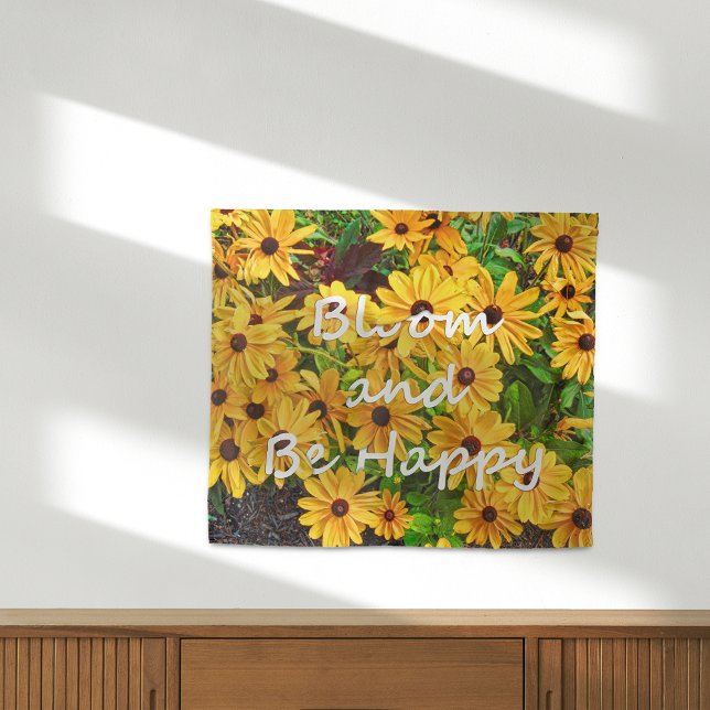 Bloom And Be Happy Tapestry (Creator Uploaded)
