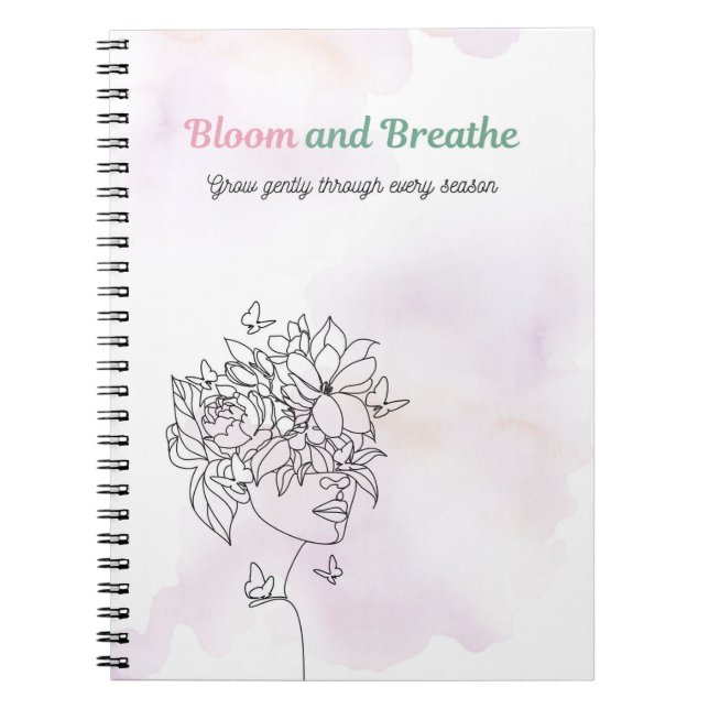 Bloom and Breathe Journal (Front)