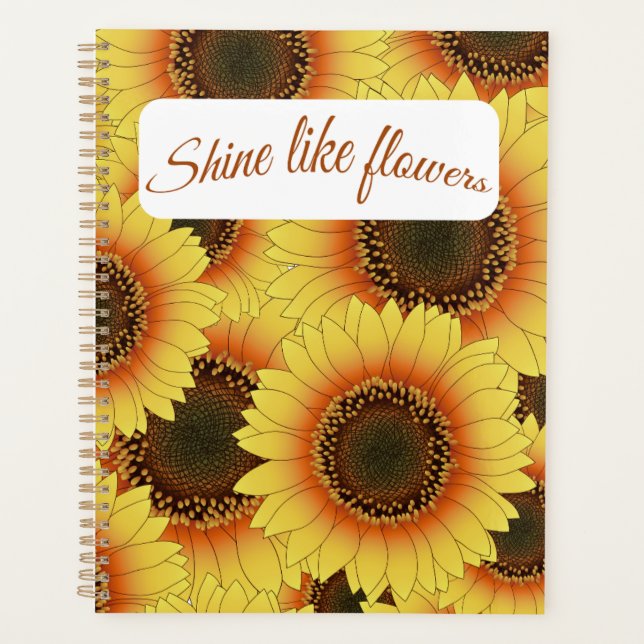 🌸 Bloom and Shine Planner 🌸 (Front)