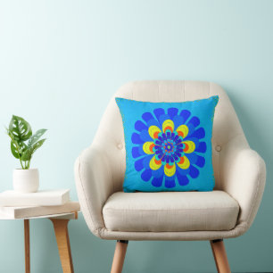 Bloom Blue Cushion