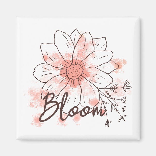 Bloom Boho  Magnet (Front)