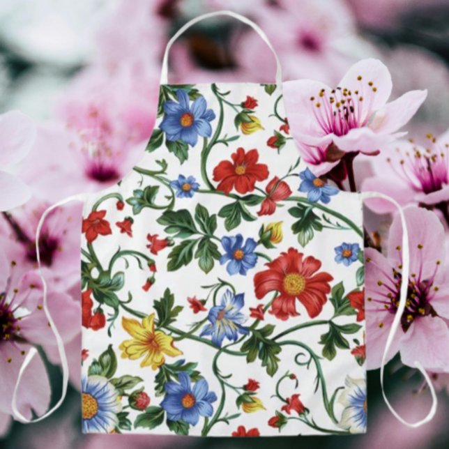 Bloom Boldly – Floral Apron (Creator Uploaded)