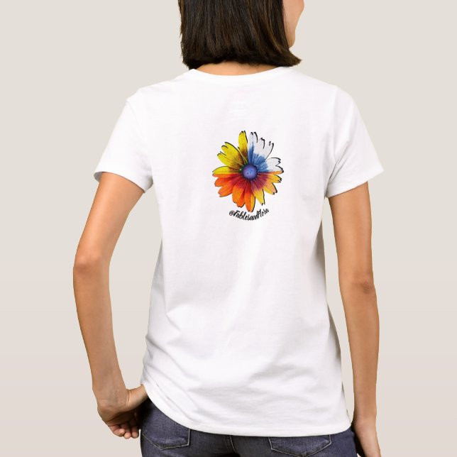 Bloom Boxed Garden Bouquet T-Shirt (Back)
