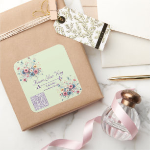 Bloom & Brand Square Sticker