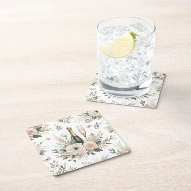 Bloom & Bubbles Coasters (Insitu)