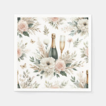 Bloom & Bubbles Paper Napkins