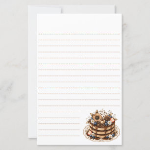 bloom Cafe Pancake Stationery