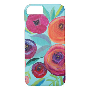 Bloom colorful Floral Case-Mate iPhone Case