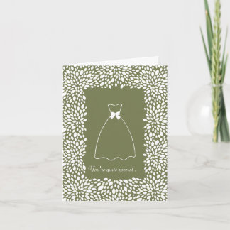 Bloom Customisable Bridesmaid Request Card