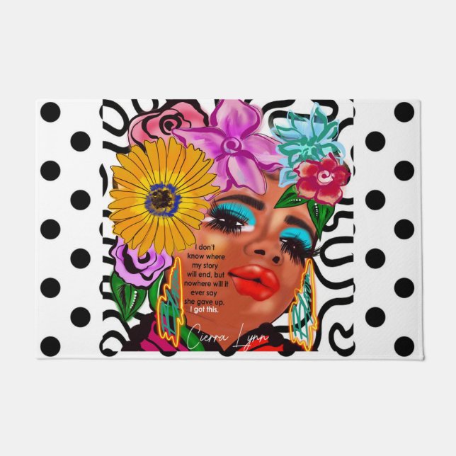 Bloom Door Mat (Front)