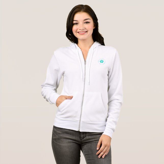Bloom in different ways hoodie (Front Full)