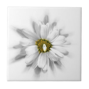 bloom in shades of white tile