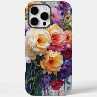 Bloom in Style Gift: Vibrant Floral for a Bold iPhone 16 Pro Max Case