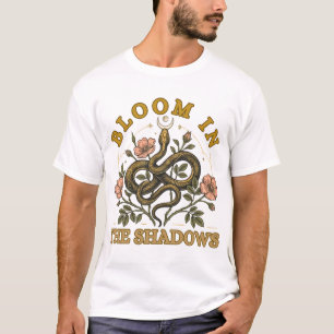 Bloom In The Shadows Snake Floral Shirt