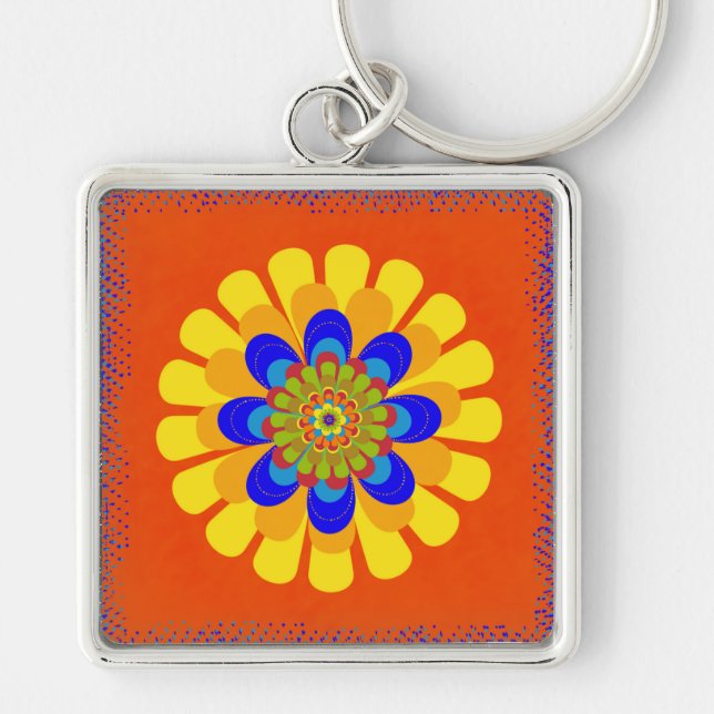 Bloom Key Ring (Front)