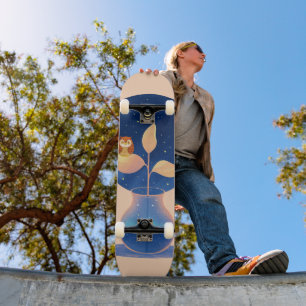 Bloom Mystic Night Owl Garden  Skateboard