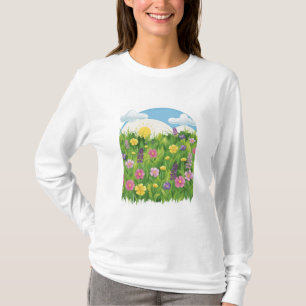 "Bloom & Sunshine – Spring & Summer Floral T shirt