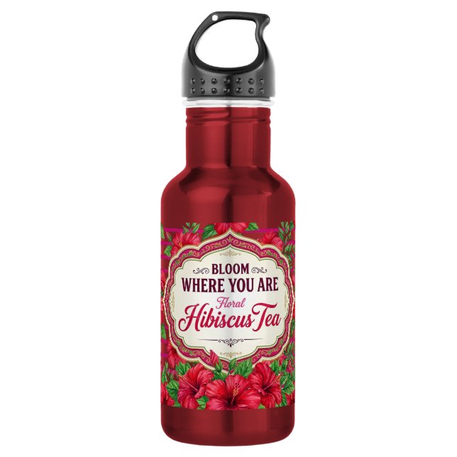 Bloom Where You Are 532 Ml Water Bottle (Front)