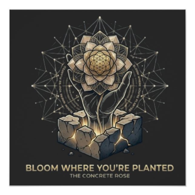 Bloom Where You Are Planted  Poster (Front)