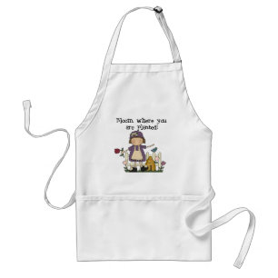 Bloom Where You Are Planted Standard Apron