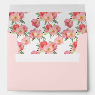 Bloom Where You Are Planted Watercolor Floral Envelopes