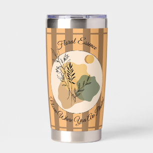 Bloom Where You Are Planted Yoga Water Bottle Insulated Tumbler