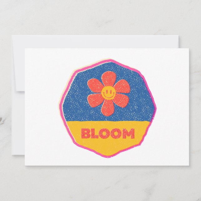“Bloom” where you’re planted! Invitation (Front)