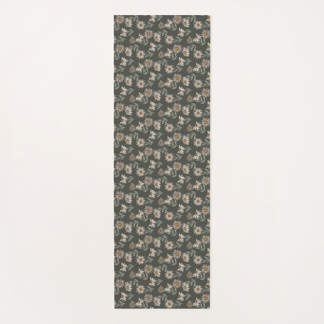 Bloom Where You're Planted Yoga Mat (Front)