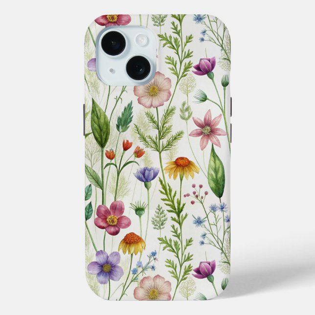 Bloom Wildflowers Case-Mate iPhone Case (Back)