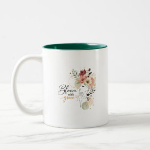 Bloom With Grace Floral Mug