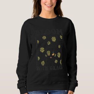 Bloom With Grace Gardener Botanical Gardening Plan Sweatshirt