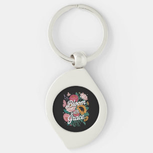Bloom With Grace Key Ring