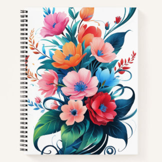 Bloom with Inspiration – Floral Notebook
