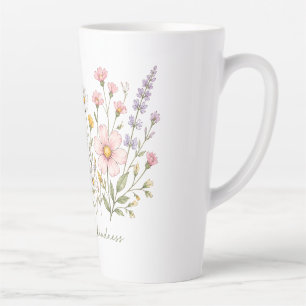 Bloom With Kindness Floral Mug