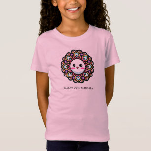 Bloom with Mandala Flower Design T-Shirt