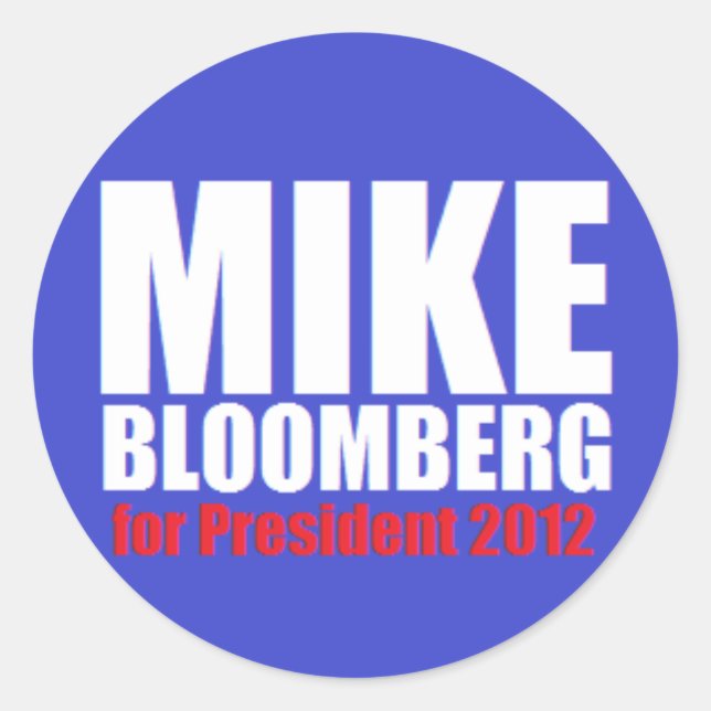 Bloomberg 2012 Stickers (Front)