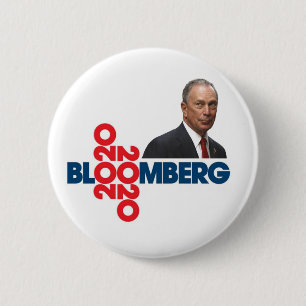 Bloomberg 2020 6 cm round badge
