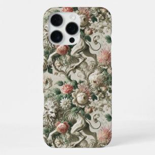 Bloombound Sentinel – Gothic Floral Design iPhone 16 Pro Max Case