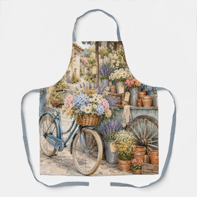 Bloomcore Flower Market Bicycle Apron (Front)