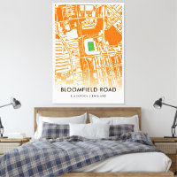 Bloomfield Road Stadium in Blackpool, England