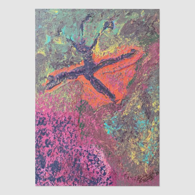 Bloomfusion poster tissue paper (Front)
