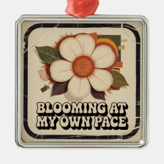 Blooming At My Own Pace Metal Tree Decoration