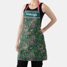 Blooming Beautiful Flowers Apron