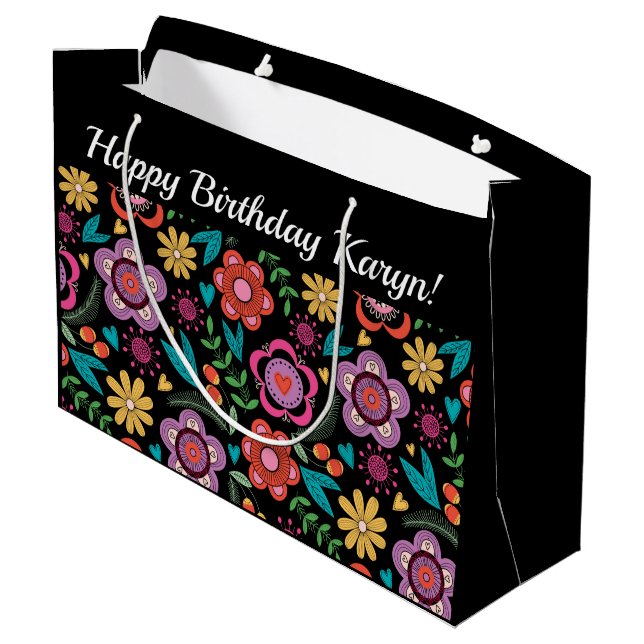 Blooming Beautiful Gift Bag (Back Angled)