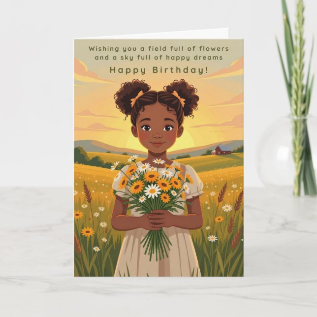 Blooming Birthday Card (Front)